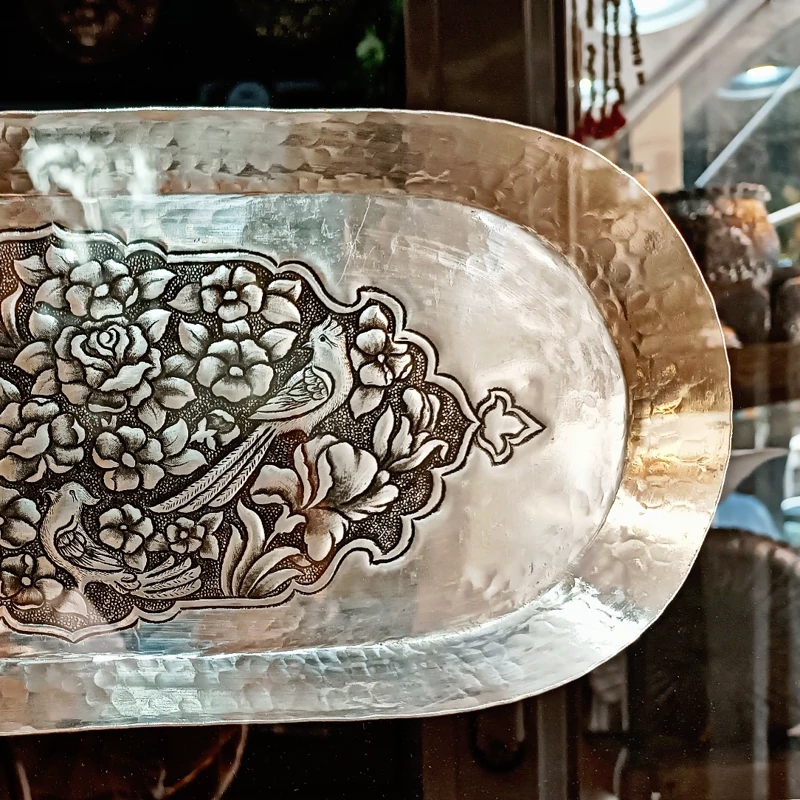 بشقاب مسی دستساز 2