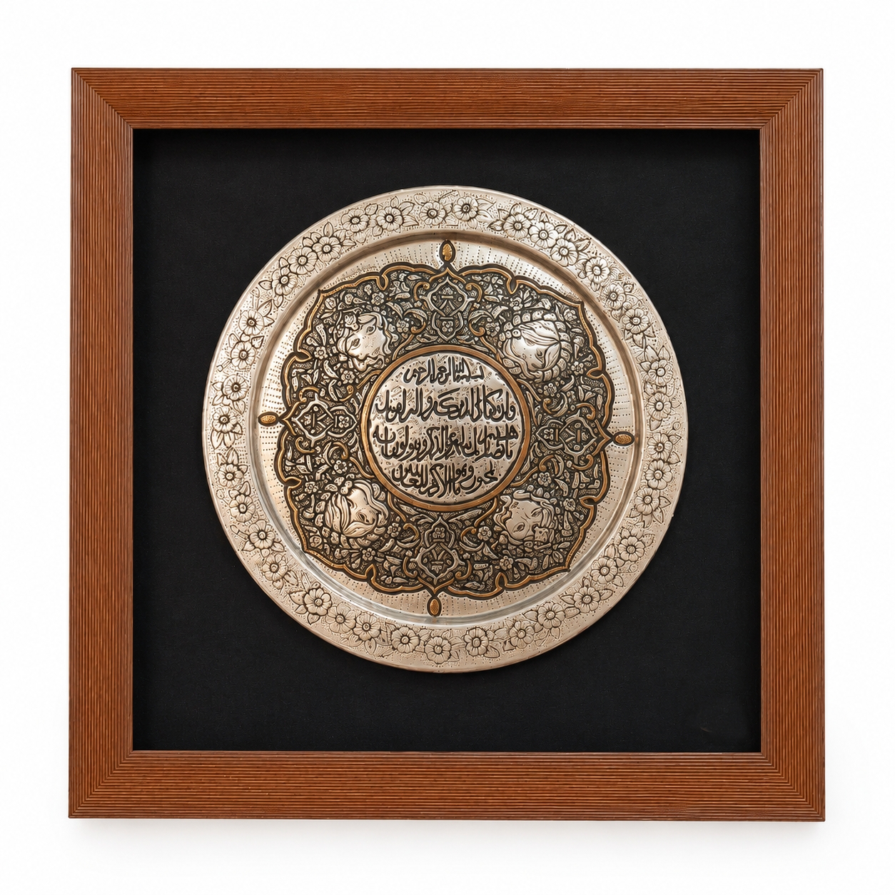 تابلوی قلمزنی مسی طرح ونیکاد