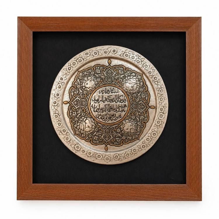 تابلوی قلمزنی مسی طرح ونیکاد