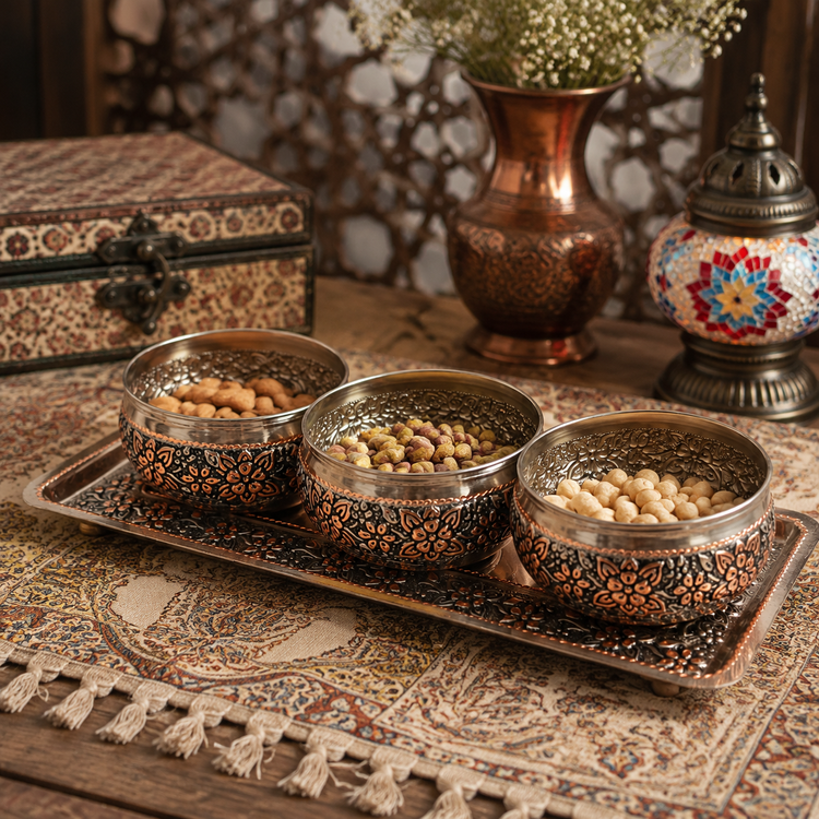 اردوخوری مسی نانو در ۳رنگ